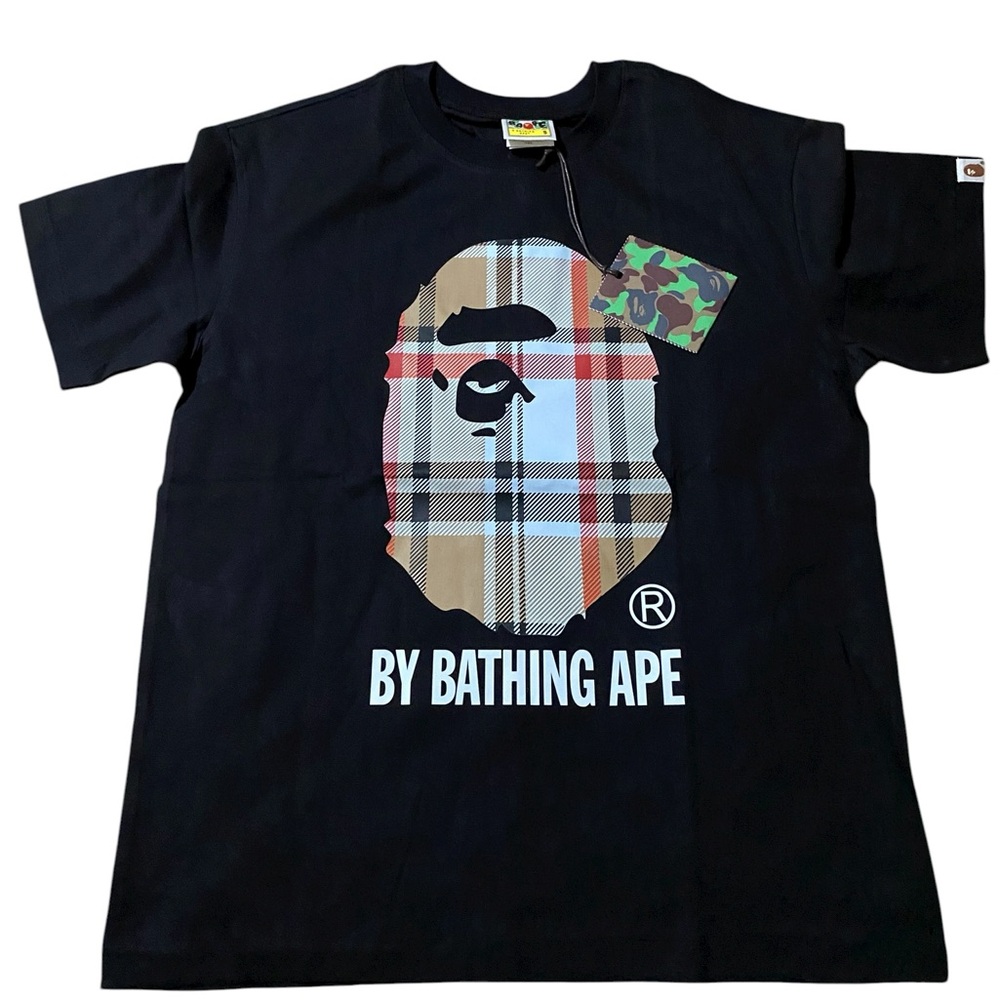 BURBERRY BAPE T SHIRT BRAND NEW NEVER WORN
  PRICE $55 SIZE SMALL